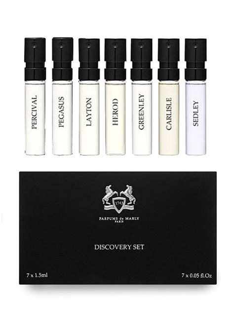 parfum de marly sample set